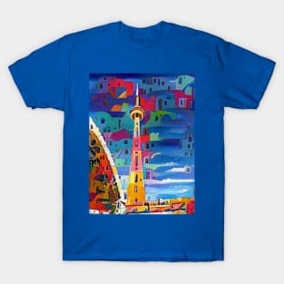 CN Tower Paints The Town T-Shirt